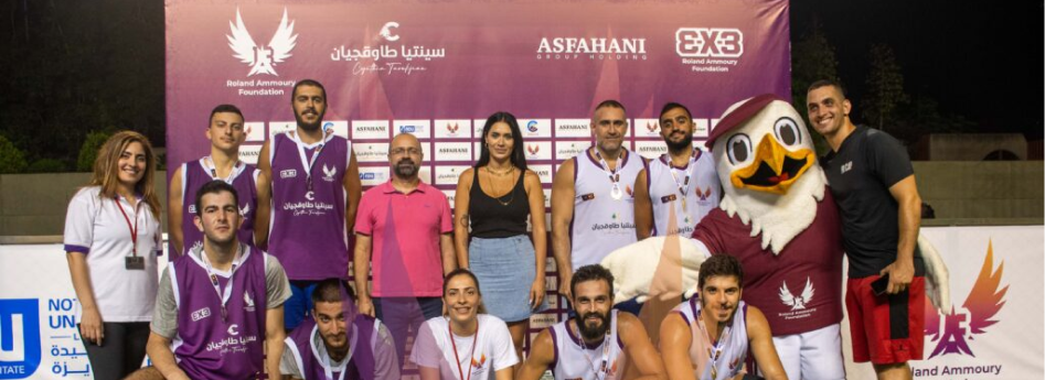 Asfahani Group Holding Sponsors Roland Ammoury Foundation's 3X3